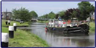 Barge on the Grand Canal Tullamore